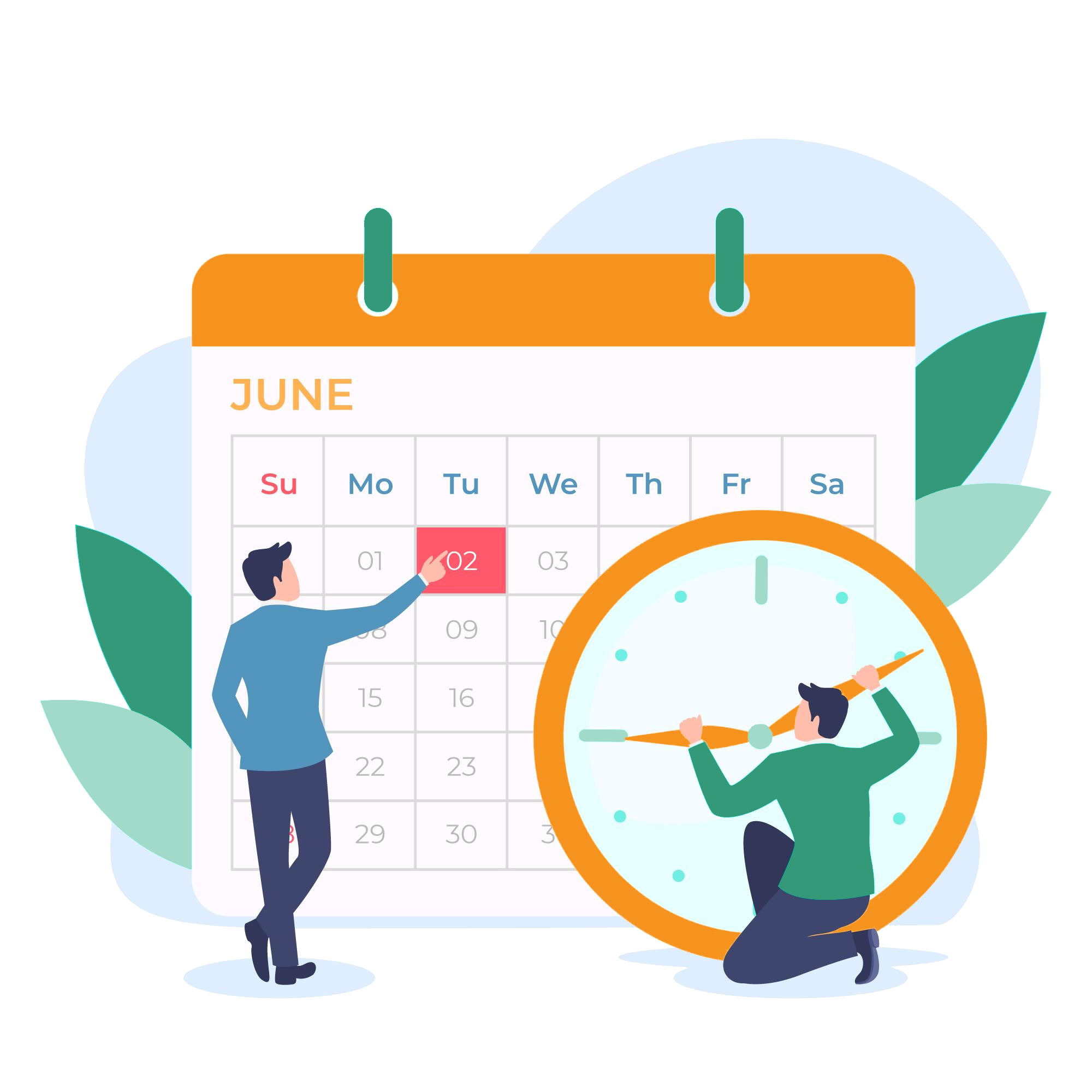 Atwork Calendar​ vector